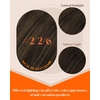 Sunny Hair 16 Inch I Tip Human Hair Extensions, Brown Balayage to Medium Brown Ombre, Remy Invisible Hair, Suitable for Evening Parties, Bridal Showers, and Social Events, 50g