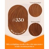 Sunny Hair 18 Inch I Tip Hair Extensions, Copper, Natural Straight Style, Gentle on Scalp Construction, for Women with Sensitive Scalp, Reduces Irritation for Formal Occasions, 50g