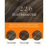 Sunny Hair 14 Inch Nano Hair Extensions, Darkest Brown Balayage Medium, Soft Invisible Tips Hair, Natural Look, for Women with Short Hair, Provides Volume for Bridal Showers and Cocktail Events, 50g