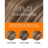 Sunny Hair Nano Bead Hair Extensions Human Hair Nano Link Hair Extensions Remy Dark Brown Hair With Caramel Blonde Highlights for Travel 18inch Nano Ring Hair Extension 50g