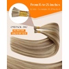 Sunny Hair I Tips Hair Extensions 22inch Human Hair Itip Extensions Long Straight Tip Hair Extensions Real Human Hair Light Brown Mix Platinum Blonde 50g