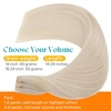 Sunny Hair Light Brown Balayage Injected Invisible Tape in Hair Extensions, 22 Inch 20Pcs 50g, Natural Invis Edge Tape, Real Human Hair, Seamless Hand Sewn Hair Extensions(IJTP-#60 Bleach Blonde)