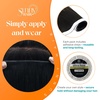 Sunny Hair Light Brown Balayage Injected Invisible Tape in Hair Extensions, 22 Inch 20Pcs 50g, Natural Invis Edge Tape, Real Human Hair, Seamless Hand Sewn Hair Extensions(#2/2/6 Brown Balayage)