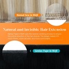 Sunny Hair Light Brown Balayage Injected Invisible Tape in Hair Extensions, 22 Inch 20Pcs 50g, Natural Invis Edge Tape, Real Human Hair, Seamless Hand Sewn Hair Extensions(#1 Jet Black)