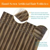 Sunny Hair Light Brown Balayage Injected Invisible Tape in Hair Extensions, 22 Inch 20Pcs 50g, Natural Invis Edge Tape, Real Human Hair, Seamless Hand Sewn Hair Extensions(IJTP-#4/27 Brown Highlight Blonde)