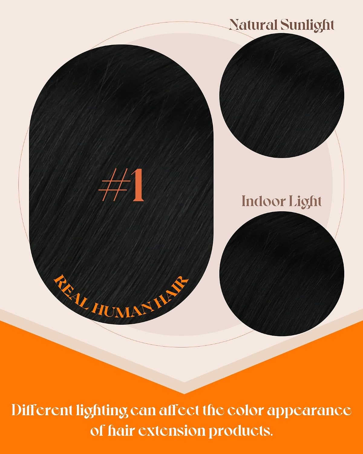 image:imageSunny Hair K Tip Human Hair Extensions Jet Black 22 Inch Invisible Ktip Vtips for Seamless Integration Adds Natural Length and Volume for Everyday Wear 50g