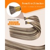 Sunny Hair I Tip Hair Extensions Human Hair Invisible Itip Human Hair Extensions Light Brown Highlights Platinum Blonde Tip Hair Extensions 20inch