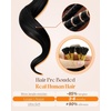 Sunny Hair 100g I Tip Hair Extensions 18inch Dark Brown Itips Human Hair Extensions Invisible Pre Bonded Hair Extensions Real Human Hair for Women