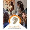 Sunny Hair 14 Inch Nano Hair Extensions, Golden Blonde Highlight Ash Blonde, Soft Nano Bead, Invisible Tips, Provides Volume for Birthday Parties and Social Gatherings, 50g