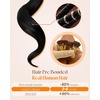 Sunny Hair 20 Inch Itip Human Hair Extensions, Copper, Beaded Design, Easy to Maintain, Adds Volume for Women with Fine Hair, for Weddings and Party Events, Real Remy Hair, 50g