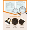 Sunny Hair 24 Inch I Tip Human Hair Extensions, Dark Brown with Medium Brown Balayage, Easy to Maintain Cold Fusion, for Bridal Portraits, Rehearsal Dinners, and Social Celebrations, 50g