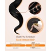 Sunny Hair Invisible I Tips Real Human Hair Extensions 50g Mocha Brown Itip Extensions Cold Fusion 16inch for Active Women Office Party Wedding or Outdoor Use
