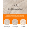 Sunny Hair Nano Hair Extensions Human Hair Blonde Nano Bead Hair Extensions Human Hair Easy to Maintain 16inch 50g