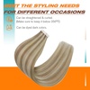 Sunny Hair Tape in Hair Extensions Human Hair Blonde 24 Inch for Vacations | Real Human Hair Tape in Extensions, Light Feel, Light Golden Brown Highlight Blonde, Discreet Root Area, 20Pcs 50g
