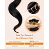 Sunny Hair 22 Inch I Tip Hair Extensions Human Hair Brunette Darker Brown | Soft Tips, Invisible Pre-Bonded, Natural Movement, for Fine Hair and Celebrations, 50g