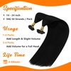 Sunny Hair K Tip Hair Extensions Human Hair Jet Black 50g 14 Inch | Invisible Keratin Tip for Shoulder Length Hair, Wedding Party formal Volume for Fine Hair