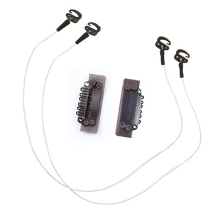 Sunny Hair Dark Brown Replacement Wire Clips for Invisible Hair Extensions(#DarkBrown)