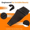 Sunny Hair Genius Weft Hair Extensions Human Hair 14 Inch Mocha Brown